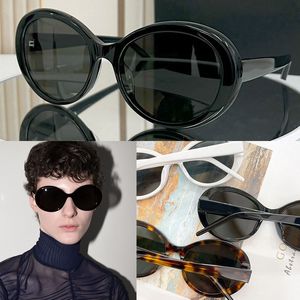 Nieuwe mode Ronde design dameszonnebril 419 acetaat frame populaire en eenvoudige stijl Brillen veelzijdige outdoor Afspraak reisbeschermingsbril voor heren