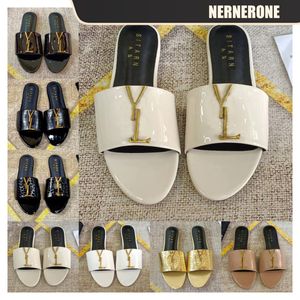 New Fashion Sandals Designer Flip Flip Flip Flip Flip Flip Men de caoutchouc Sliders plates Luxury Sandale Hotel Slide Summer Beach Swipper 35-42 Easy Matching