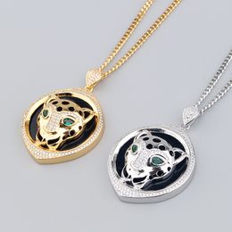 Nouvelle mode argent en or noir de créateurs bijoux pendentif pendentif collier de luxe