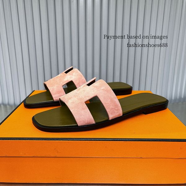 Nuevas zapatillas de moda primavera verano verano otoño al aire libre zapatos de playa de playa de cuero de alta gama zapatos de viaje de diseño de lujo tamaños de zapatos para mujeres 35-42 +caja