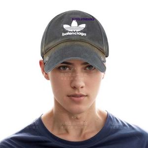 Nieuwe mode sport honkbal petten Hip Hop Face Strapback Golf Caps Blnciaga unisex geborduurd logo zwarte eend tong hoed hoed