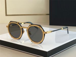 Nuevas gafas de sol deportivas de moda H006 lentes poligonales con montura redonda, estilo de diseño único, gafas protectoras populares para exteriores uv400 de calidad superior