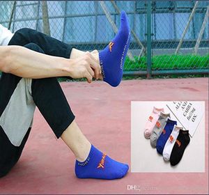 Nieuwe modestraat dance skateboard Men039S Socks Flame Gedrukt Invisible No Show Cotton Socks Casual Simple Harajuku Style Uni9045231