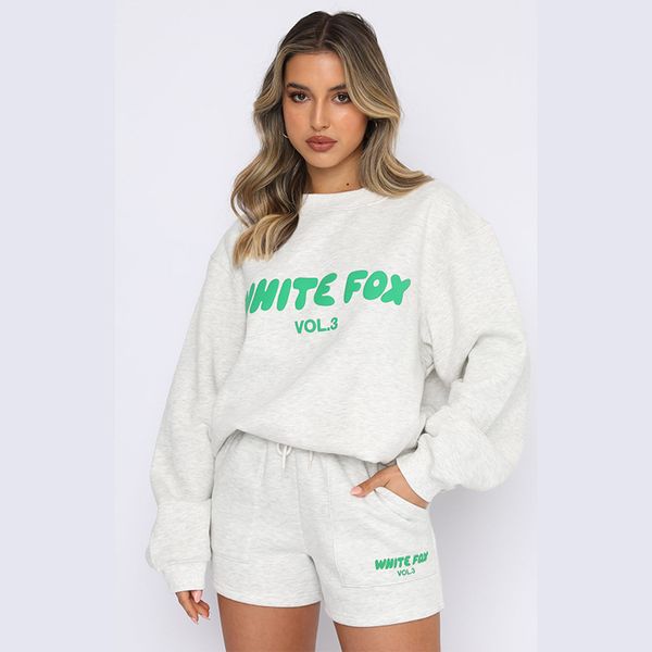 Nouvelle mode rue tendance lettres anglais imprimé sweat à capuche sous-vêtements polaire costume femmes