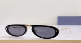 Nouvelles lunettes de soleil de mode 0307 Pilot pliable avec Crystal Diamond Frame Summer Avantgarde Style Popular UV 400 Lens Top Quality5891859