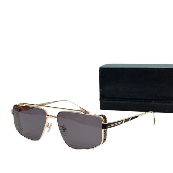 nouvelles lunettes de soleil de luxe de mode monture en métal montures en or de style MOD756 avec lentilles de protection UV400 design populaire lunettes rétro tendance célèbre marque