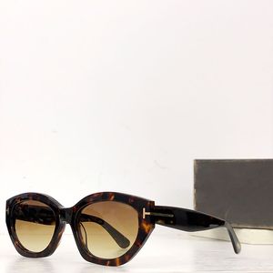 Nouvelles lunettes de soleil de mode Lunettes pour hommes et femmes Summer FT 1086 Sporty UV400 monture métallique ultra-mince avec lentilles