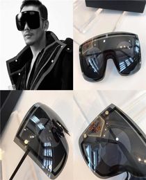 Nouvelles lunettes de soleil de la mode Marz Cadre surdimensionné spécialement conçu avec combinaison Doublelayer Lens UV400 Lens Avantgarde Style3497984