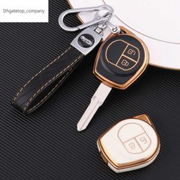 Nieuwe mode TPU Auto Key Case Cover Shell Fob voor Suzuki Swift Grand Liana SX4 venster Vitara Amagatarai Keychain Accessoires