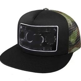 Nieuwe mode trendy merk Net hoed Cross Flower Designer Caps Baseball harten Mens Snapbacks Blue Black Women Hoeden Hoogwaardige merk Cap Chrome Hat Inbal Caps