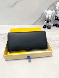Nouveau portefeuille de mode sac de créateur de matériaux de luxe appariement décontracté avec carte en cuir supérieure carte Sandwich sac portefeuille