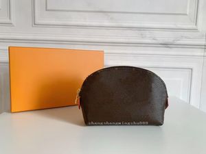 Nouveau sac cosmétique noir pour femmes de mode exquise pièce zéro portefeuille sacs fourre-tout pour hommes sac à main lettre sac de créateurs de luxe avec boîte de sac anti-poussière
