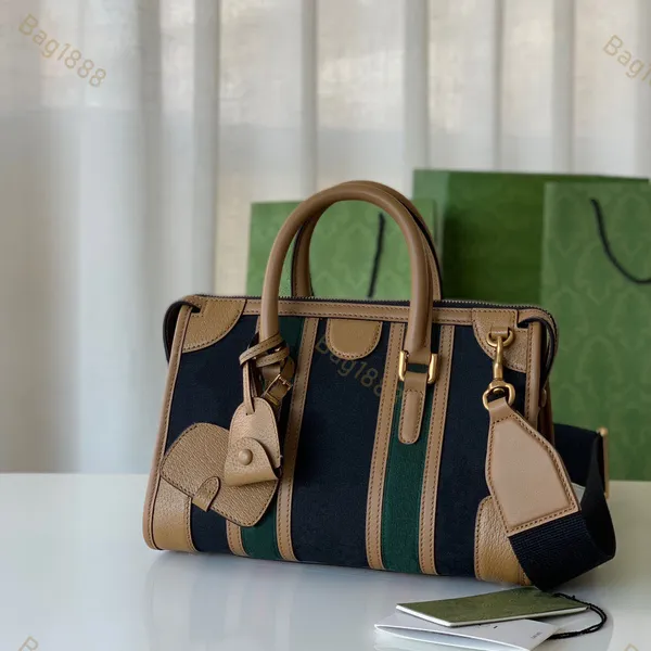 Nouvelle mode femmes Boston sac couleur bloc européen de haute qualité couche de tête en peau de vache femmes toile sac à bandoulière marque de haute qualité sac 10A