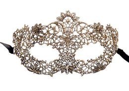 Nouvelle mode Femmes Sexy Lace Masque vintage Mariage Christmas Carnaval Fancy Distume Costume Party Ball Club Club Showgirl Eyemask1784712