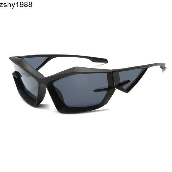 Nuevas gafas de sol de las gafas de sol de las gafas de sol de las gafas de sol en el marco grueso y personalizado de cinco piezas gruesas
