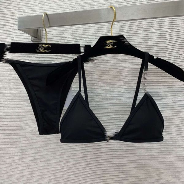 Nuevo traje de baño de bikini de diamantes de estilo de vacaciones estilo marino de moda y sexy para mujeres