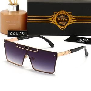 Nouvelles lunettes de soleil à la mode pour hommes et femmes Lunettes de soleil DITA pour les voyages et les loisirs 22076 X8PM