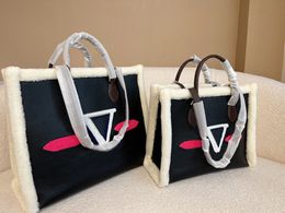Nuevos bolsos de compras de piel sintética Totes Teddy-Bear bolso Serie Commuter Bag Mujer Onthego Bolso de hombro moda diseñador de lujo carteras tote