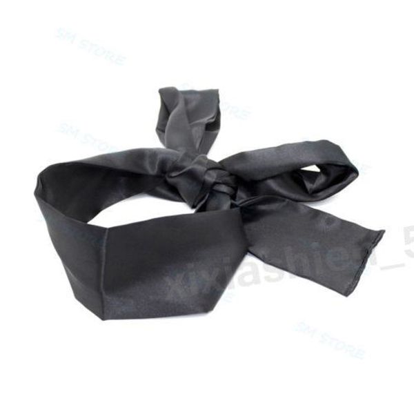 Bondage New Fetish Satin Tie Blinder Sleep Flirting Blindfold Eye Cover Mask Bandage # R87