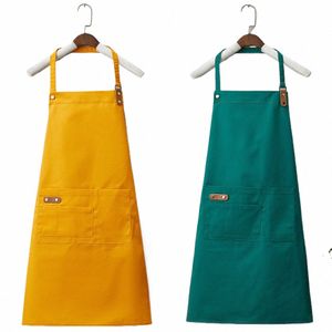 Nouveau Fi Toile Cuisine Aprs Pour Femme Hommes Chef Travail Apr Pour Grill Restaurant Bar Boutique Cafés Beauté Ongles Stus Uniforme 83dh #