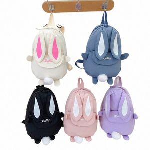 Nuevos bolsos escolares Fi para niños, mochilas portátiles con conejitos, mochilas de viaje para niños, mochila escolar para niños y niñas lindos 326C #