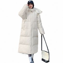 Nueva Fi suelta con capucha Cott ropa de mujer engrosada abrigo de pan invierno cálido Parkas femeninas Down-cott Lg chaqueta con cremallera a6qj #