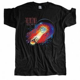 Nieuwe fi Mannelijke shubuhzi Zwarte T-shirt losse tops Journey Rock Band Escape Licentie Volwassen ESC 4P3 unisex casual t-shirt W7d1 #