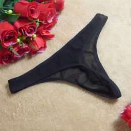 Nieuwe fijne hele mode zwart sexy mannelijk slipje transparante homo lingerie ondergoed penis tas sex g strings gay pouch man man gay 3318i