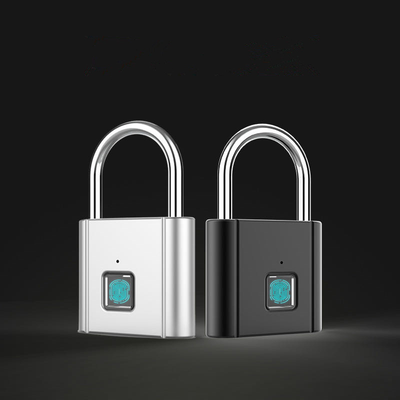 New Fingerprint Lock Intelligent Keyless IP65 Dustproof Design Anti-Theft Water Proof Door Lock Padlock Bad In Drop Shpping