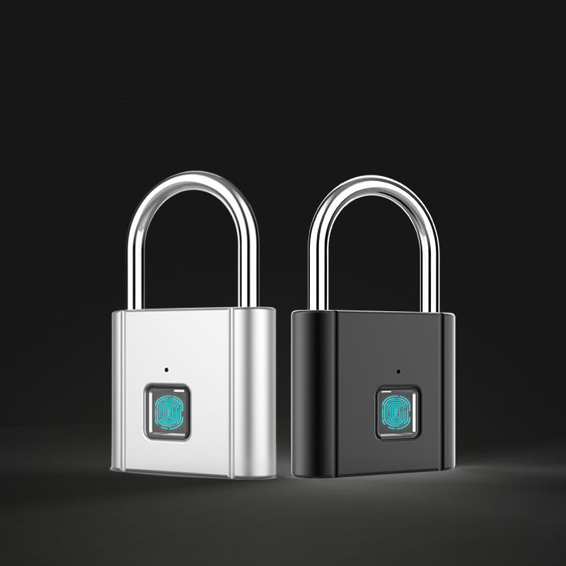 Nouveau verrouillage d'empreintes digitales Intelligent sans clé IP65 conception anti-poussière Anti-vol étanche à l'eau serrure de porte cadenas mauvais en livraison directe