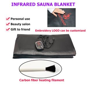 spar sauna ver infrarood body afslanken sauna deken verwarming therapie slim bag spa detox machine