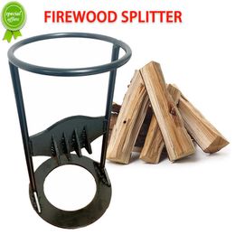 NIEUWE FRANWOOD Distributeur - Handmatige brandhoutverdeler Wedge Hatchet - Handgemaakte gietijzeren aanmaakvuurhout splitter