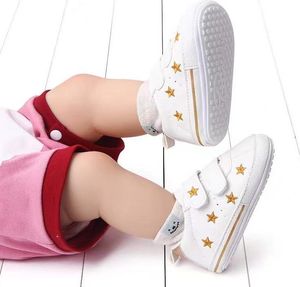 Nieuwe First Walkers Baby Boys unisex Crib schoenschoenen peuter Kids Girls Walker Shoes Beginner Toddler 0-18m A09