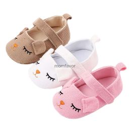 Nouveaux premiers marcheurs Nouvelle arrivée enfant en bas âge nouveau-né bébé garçons filles animaux berceau chaussures infantile dessin animé semelle souple antidérapant mignon chaud bébé chaussures