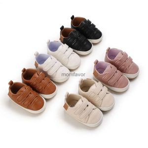 New First Walkers Nouveau bébé chaussures rétro en cuir garçon fille chaussures multicolore enfant en bas âge semelle en caoutchouc anti-dérapant premiers marcheurs infantile nouveau-né bébé articles