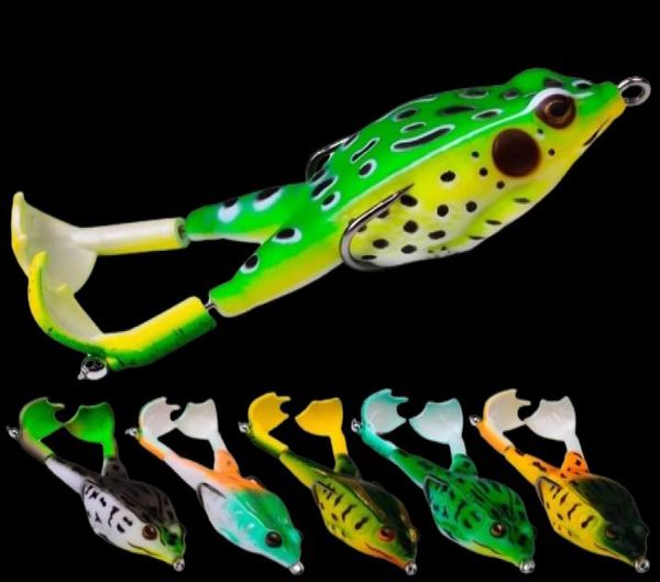 Nouvelle pêche RE 135G95CM ING FLISCH FROG RE 3D YEUX ARTIFICIAL BAIT SILICONE CRANKBAIT Soft Carp RE1405005