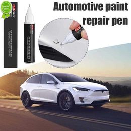 Nuevo ajuste para Tesla Model 3 x y s quita rayones del coche bolígrafos de pintura pluma de Reparación de Pintura de coche fijador de pintura blanco y negro reparación cubo de rueda