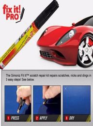 Nouveau Fix it PRO, couverture anti-rayures pour manteau de voiture, stylo de peinture, réparation des rayures pour Simoniz, emballage de stylos transparents, style de voiture, soins de voiture4070775