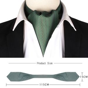 Nieuwe flora mannen cashew tie bruiloft formele cravat ascot scrunch self British gentleman polyester zachte nek stropdas luxe print sjaal