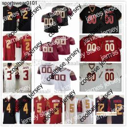 New Florida NCAA College State 2 Deion Sanders Maillots 3 Derwin James 4 Dain Cook Jameis Winston 12 Deondre François 5 Tamorrion Terry 8