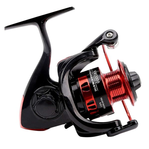 Nuevos carretes de pesca con mosca 2 Better Leader 1000-5000 Carrete de pesca giratorio 5.2 1 Carretes ultra suaves de alta velocidad Arrastre máximo de 8 kg para pesca de lubina en agua dulce