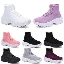 NUEVA VILLA HISTA HIGH ATENM Weave Breatable Top Women's Elevated Socks, zapatos deportivos casuales, reemplazo de una pieza Negro 27