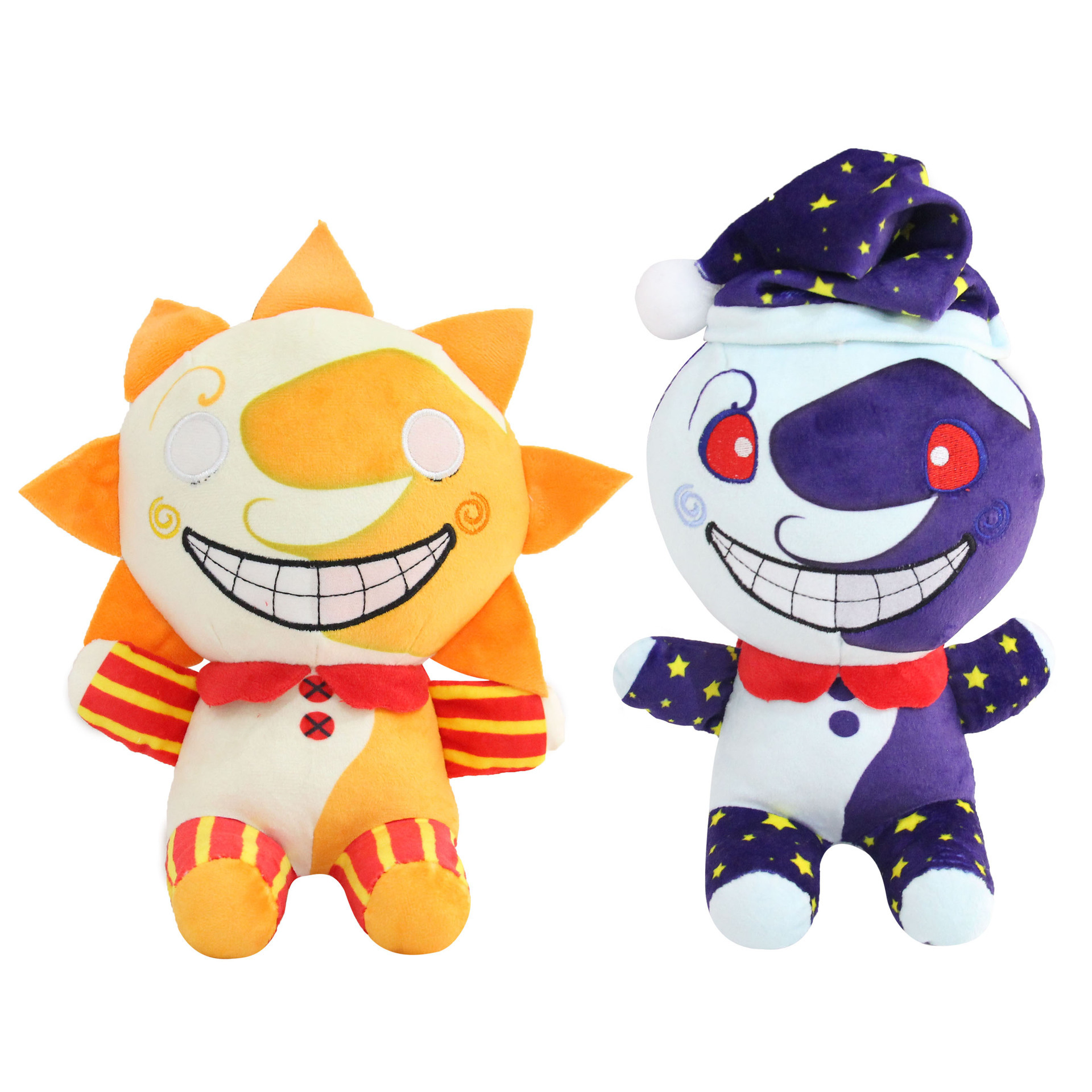 New Fnaf Sundrop Plush Dolls Toys Security Breach Sunrise FNAF BOSS sun moon joker Game Doll Gift