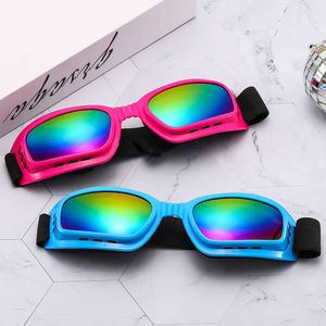 Nueva película colorida plegable, protección de trabajo, espejo de esquí para exteriores, todoterreno, gafas deportivas a prueba de viento 3049