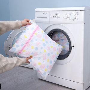 Nieuwe opvouwbare wasmachine tas onderkleding sokken wast zakje cothes aunderbeveiliging gaas zakken mand