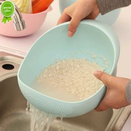 Nieuwe Food Grade Plastic Rijstbonen Erwten Wassen Filter Zeef Mand Zeef Afdruiprek Reinigingsgadget Keuken Accessoires