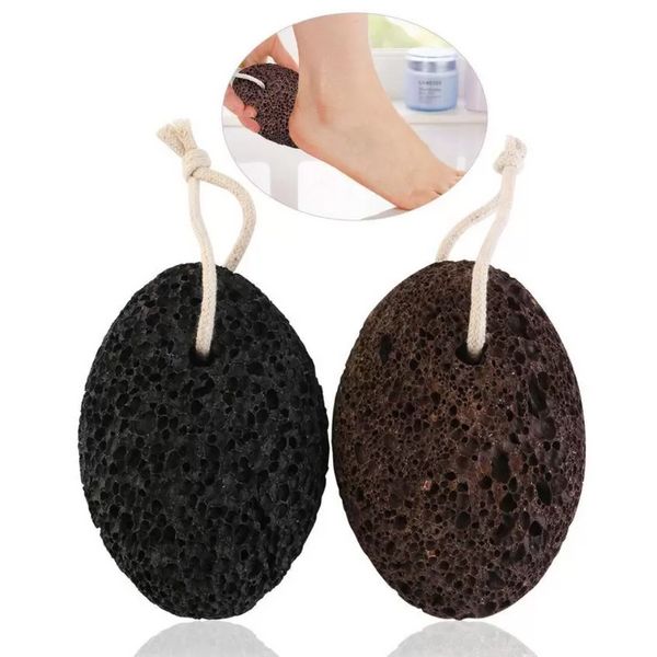 Nuevo tratamiento de pies Servicio de limpieza Piedra pómez para pies Talones y Palm Foot File Callus Scrubber Dead Skin Remover Lava Pedicure Exfoliation Tools Wholesale