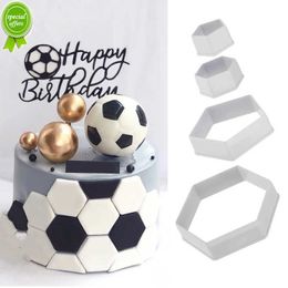 Nieuwe voetbalwolken vorm mal koekje snijder keuken dessert dessert patisserie cake mold cake fondant decoratie gereedschap bakaccessoires