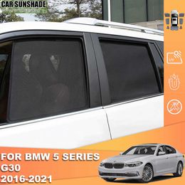 Nouveau Pare-soleil de voiture pour BMW série 5 G30 G 30 2017 – 2023, cadre de pare-brise avant, rideau arrière, fenêtre latérale de bébé, pare-soleil