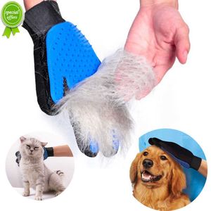 Nieuw Voor Katten Handschoen Voor Kat Puppy Hond Kat Grooming Hond Haar Deshedding Borstel Kam Voor Hond Schoonmaken massage Handschoen Voor Dier